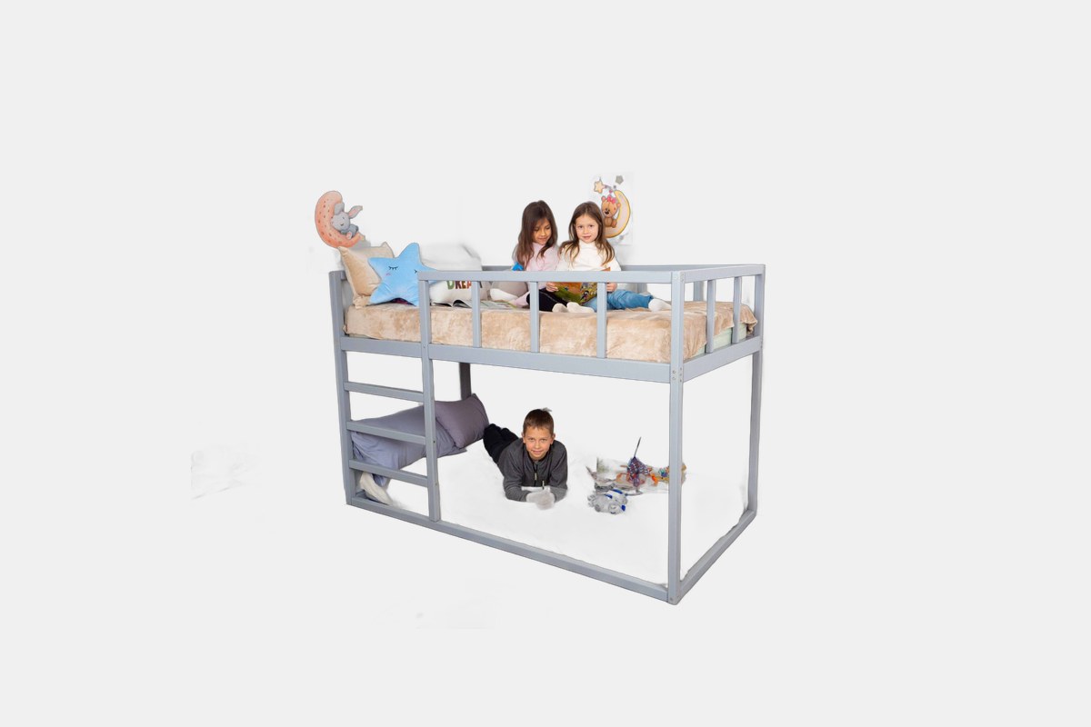 Aminy Montessori Floor Bunk Bed Frame
