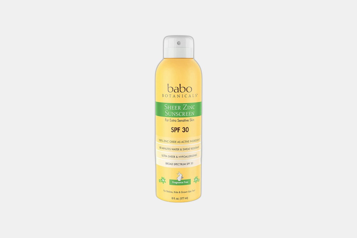 Babo Botanicals Sheer Zinc Sunscreen Spray SPF 30