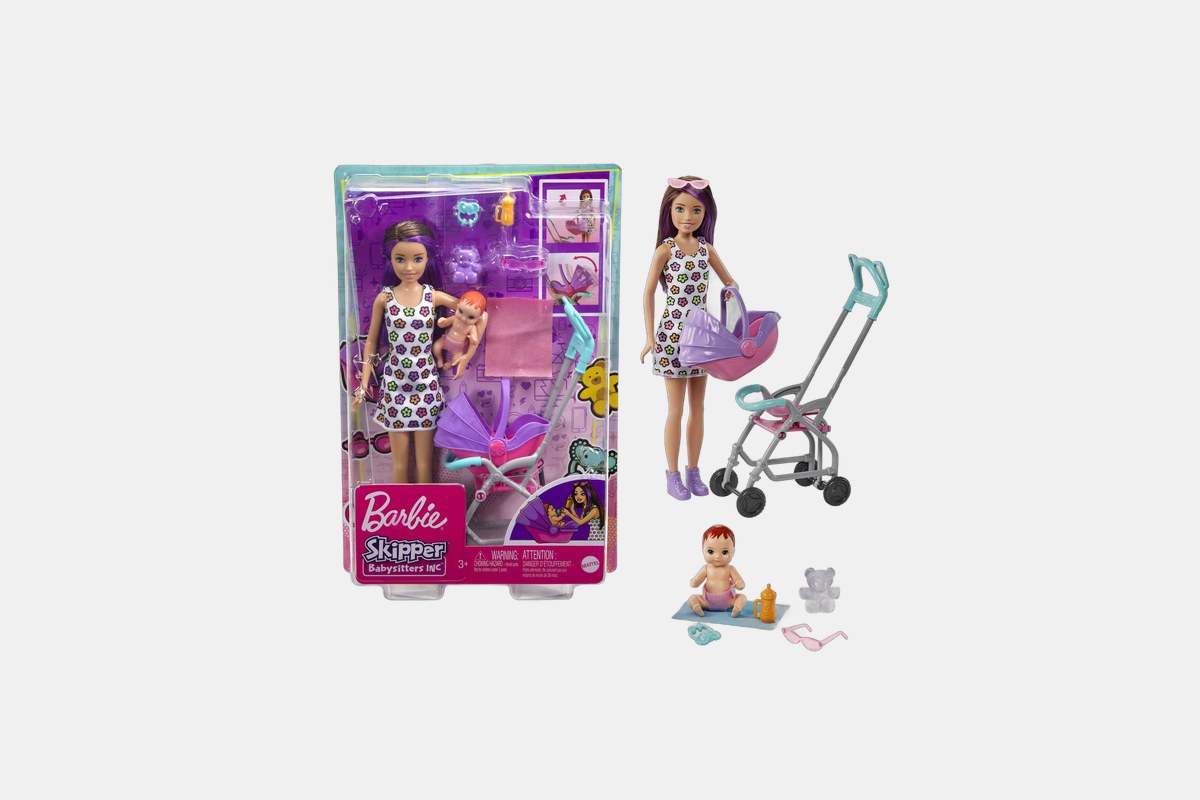 Barbie Babysitters Inc. Playset with Skipper Doll