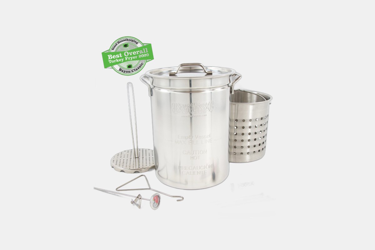 Bayou Classic 32-qt Stainless Steel Turkey Fryer Kit