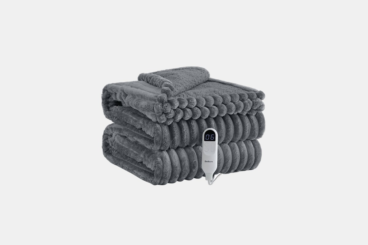 Bedsure Heated Blanket Electric Throw