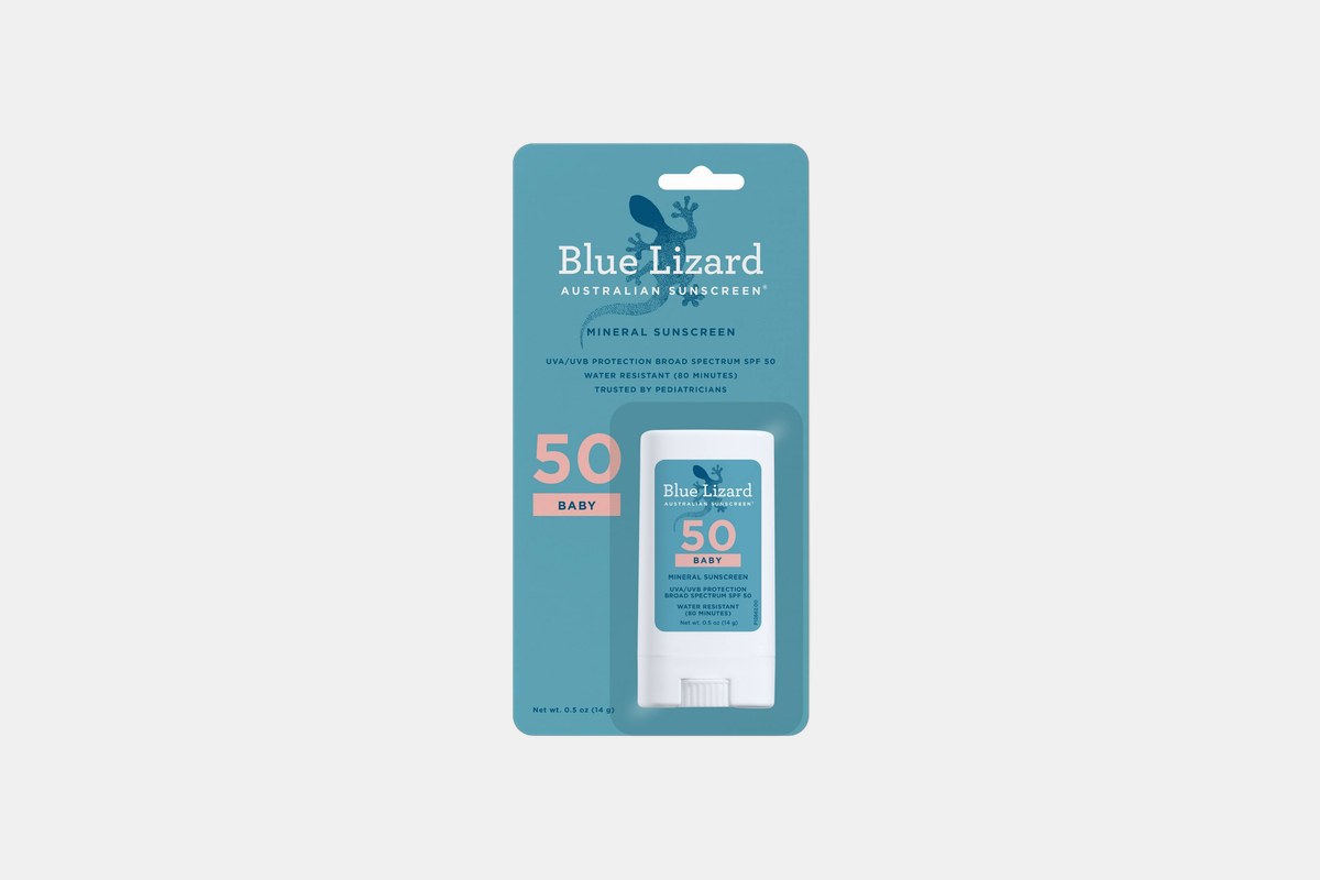 Blue Lizard Baby Mineral Sunscreen Stick SPF 50+