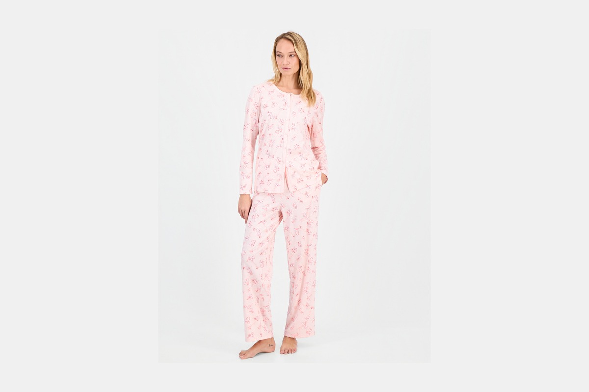 Charter Club Cotton Printed Pajama Set