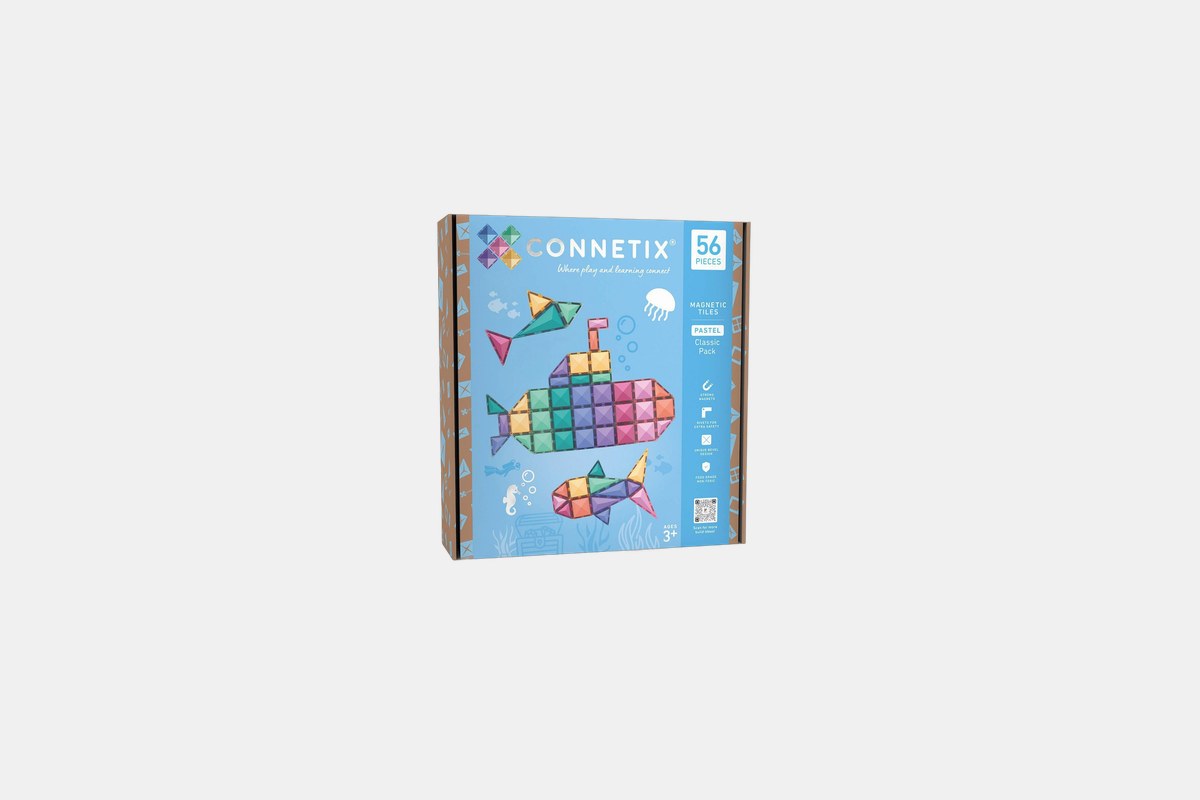 Connetix Magnet Blocks Pastel Classic Pack 56pc