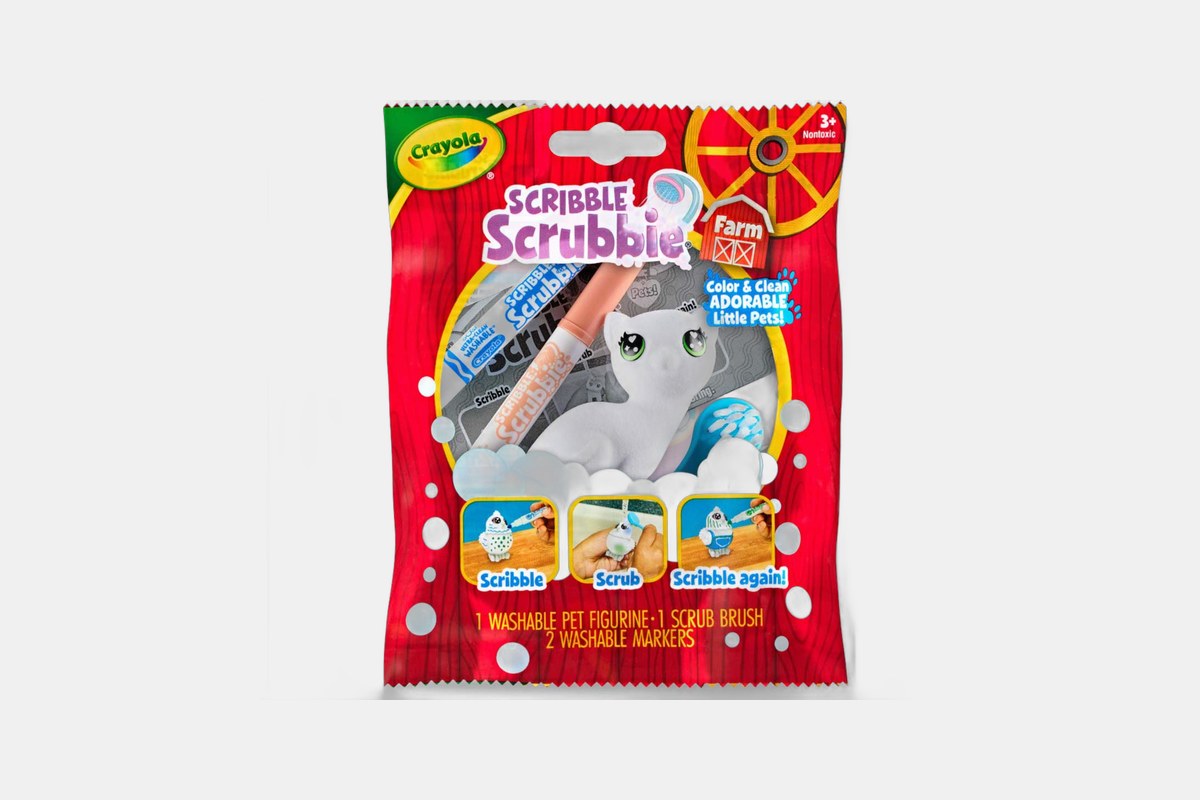 Crayola Scribble Scrubbie Farm Pets