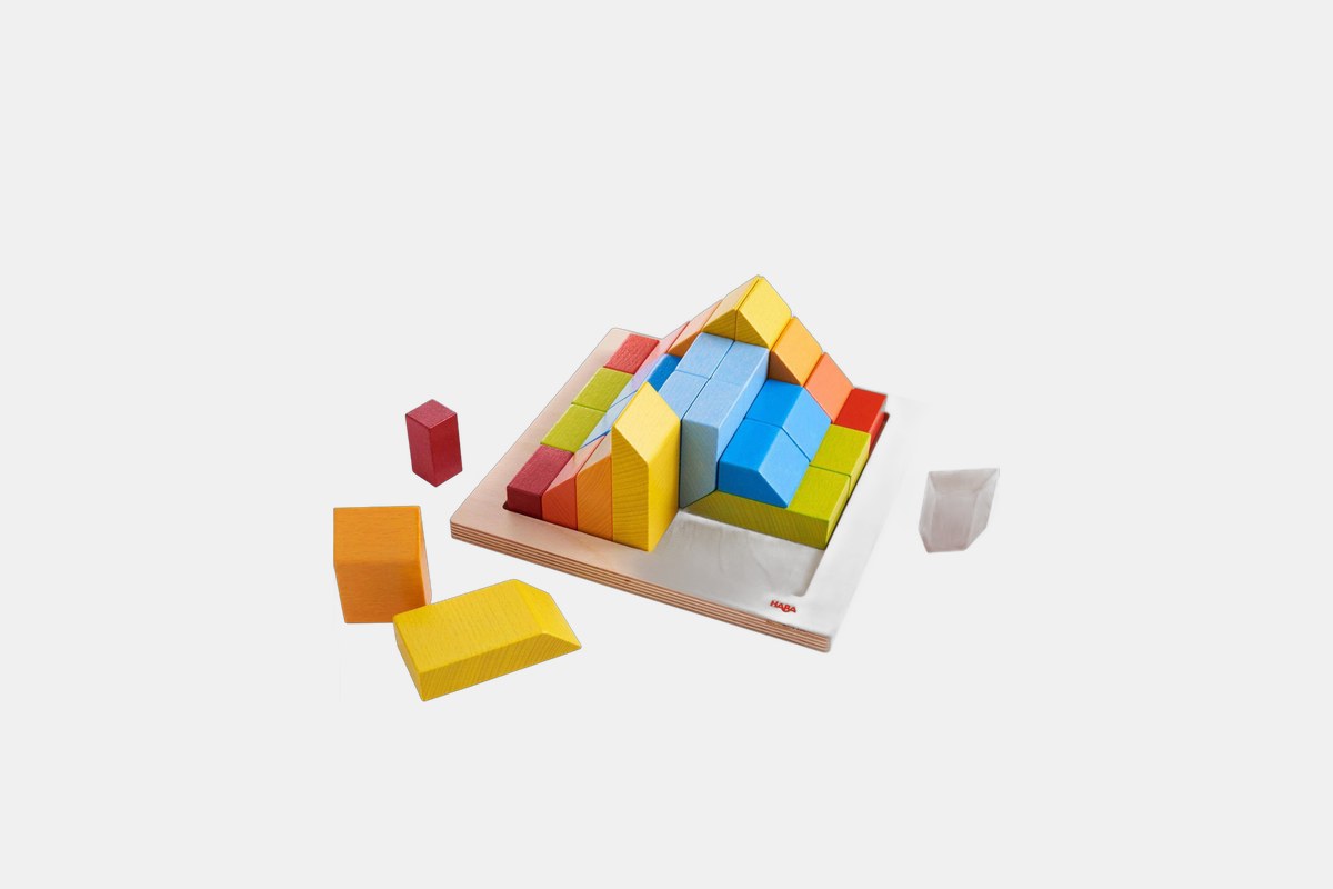 Creative Stones 3D Wooden Arranging Blocks