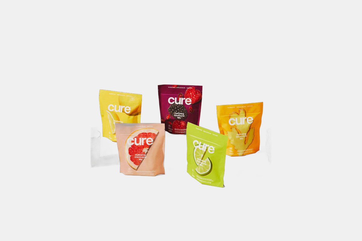 Cure Hydrating Electrolyte Drink Mix Variety Pack