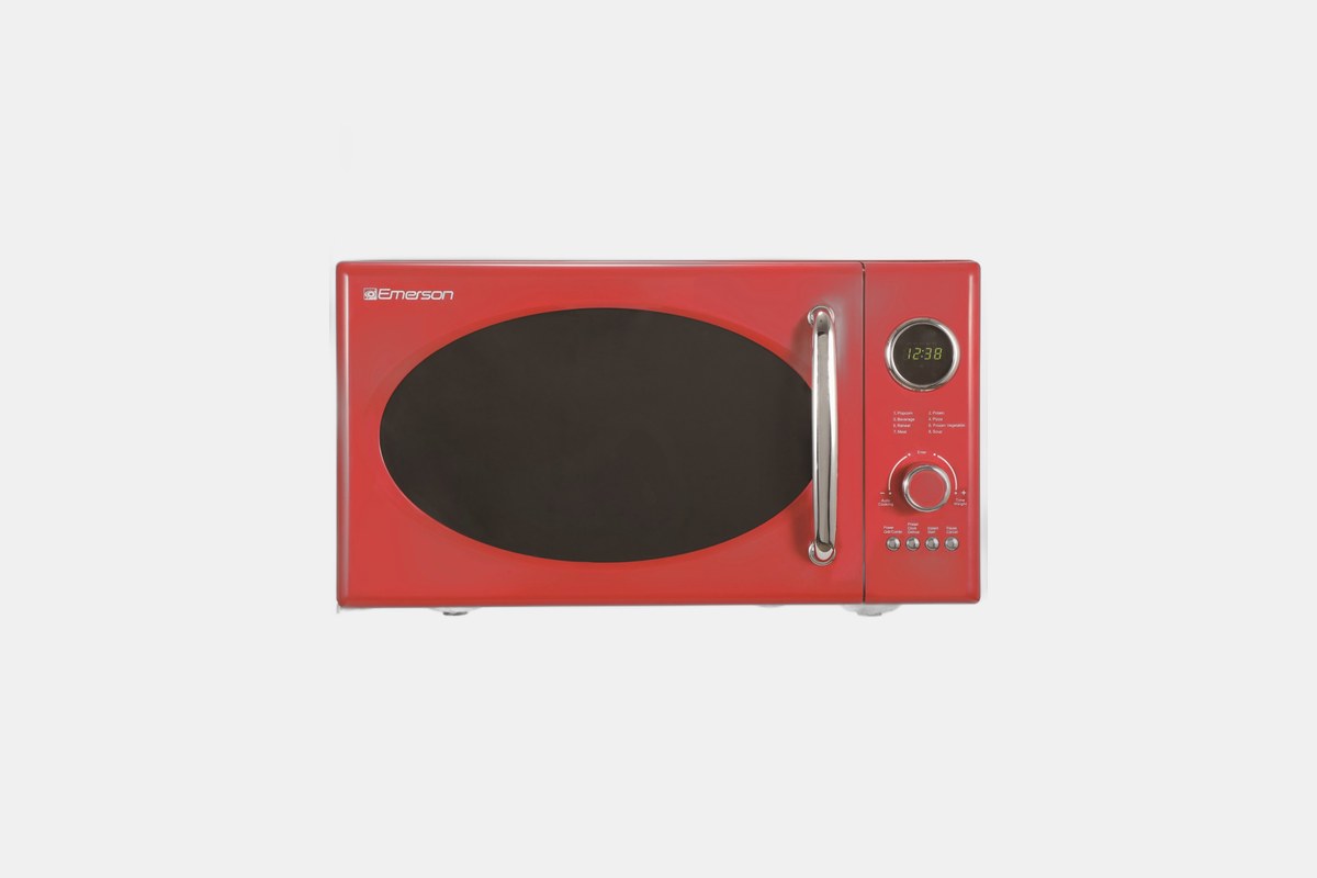 Emerson Retro Digital Microwave Oven