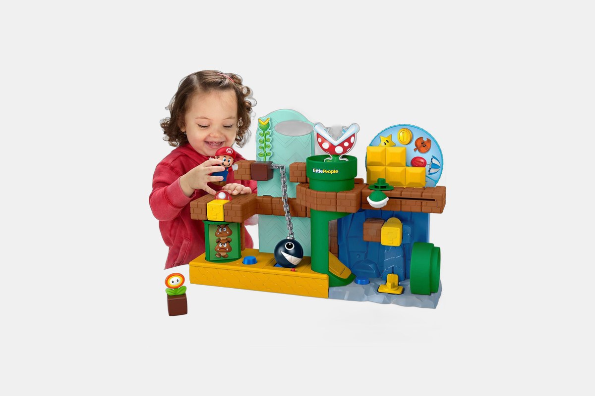 Fisher-Price Little People My Mario Adventure Play Set