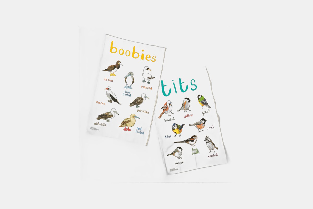 Fowl Language Tea Towel