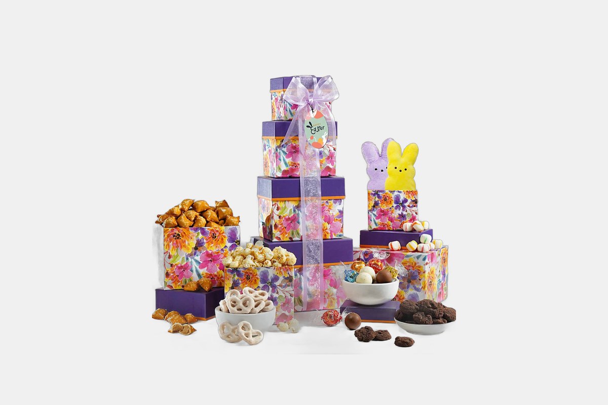 Gourmet Chocolate Easter Tower