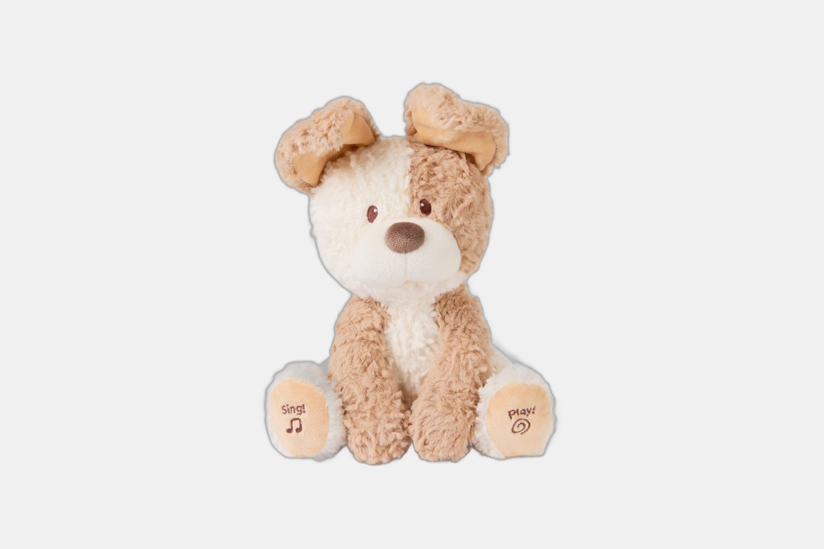 Gund Baby Peeki the Puppy Animated Plush