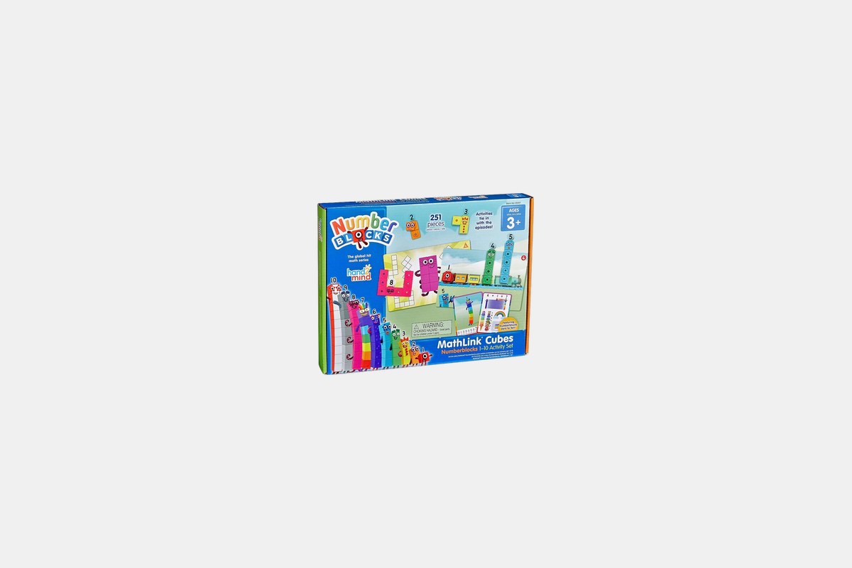hand2mind MathLink Cubes Numberblocks 1–10 Activity Set