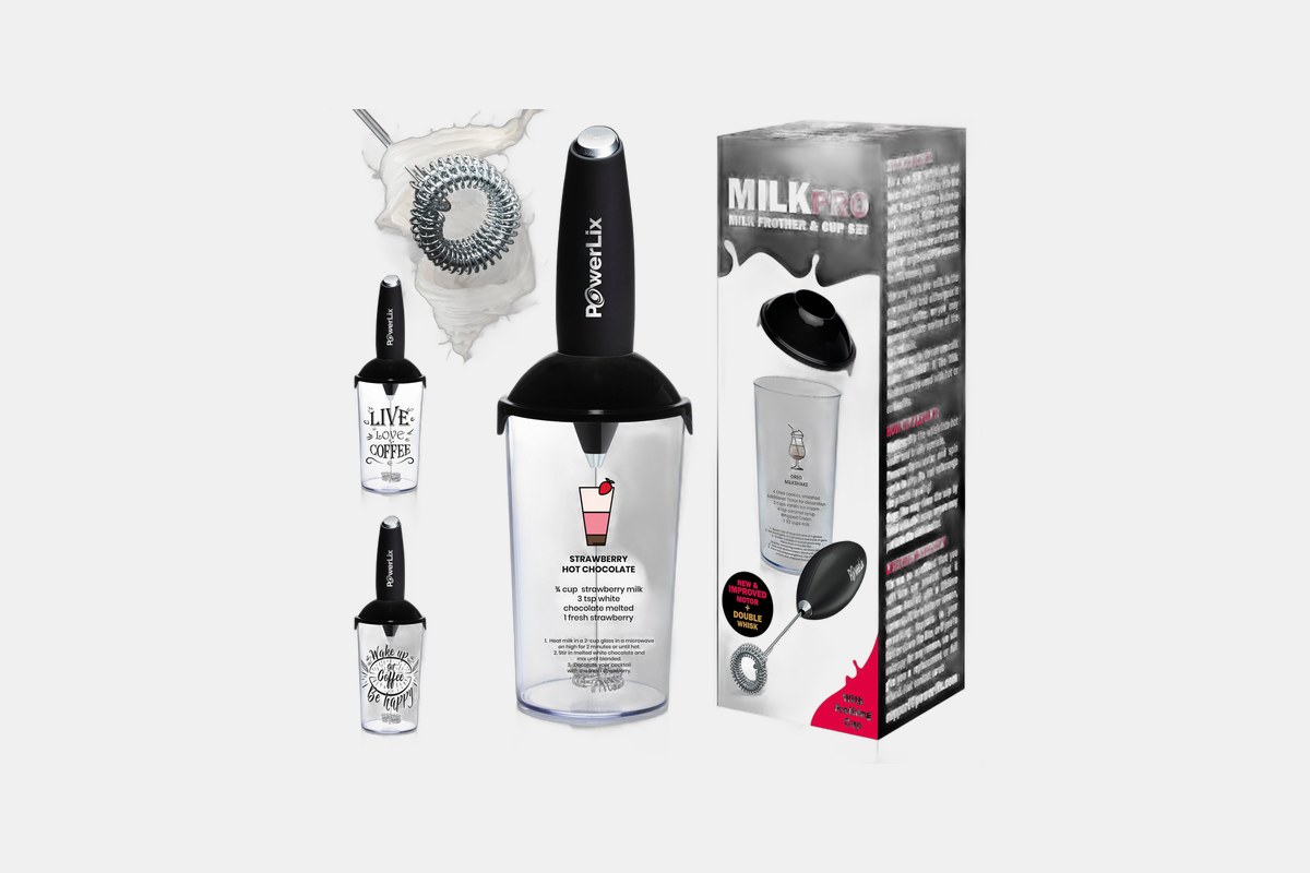 Handheld Milk Frother PowerLix