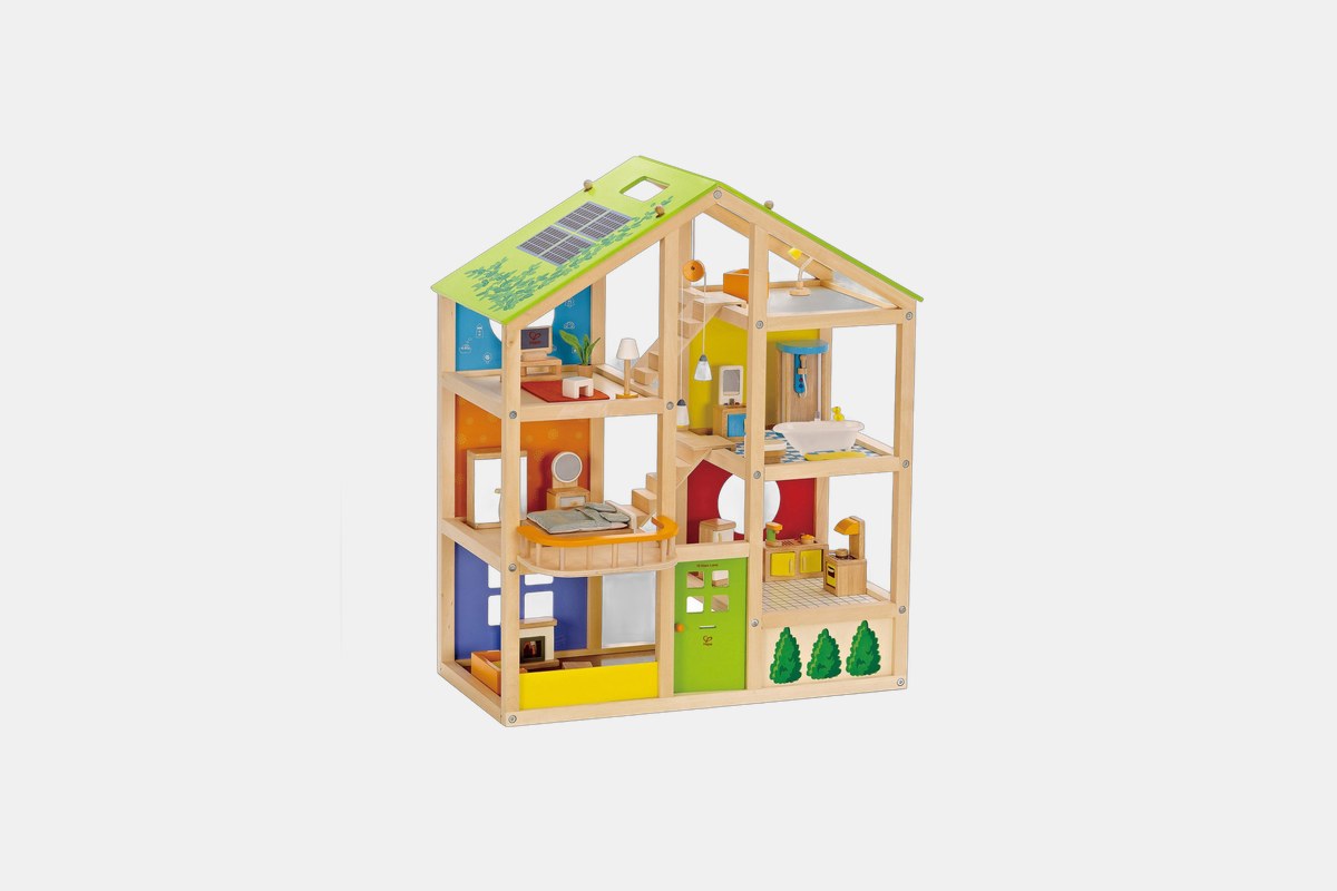 Hape All Seasons Wooden Dollhouse
