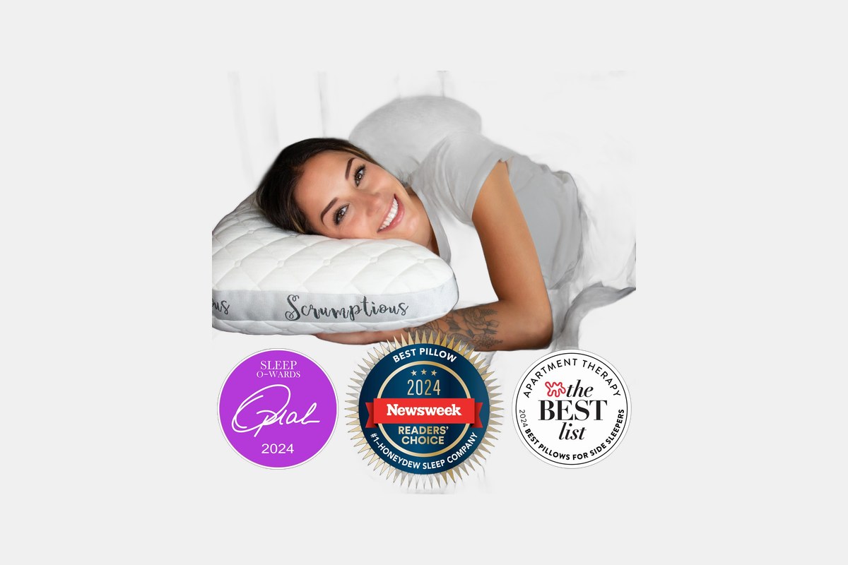Honeydew Sleep Scrumptious Side Sleeper Pillow