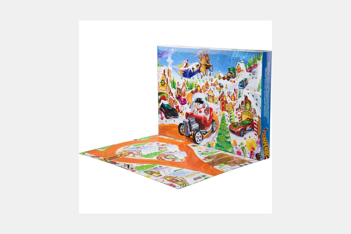 Hot Wheels Tabletop Advent Calendar