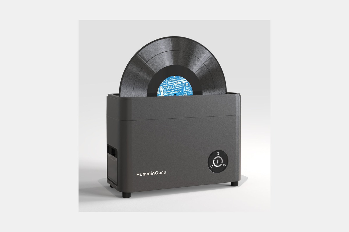 HumminGuru Ultrasonic Vinyl Record Cleaner