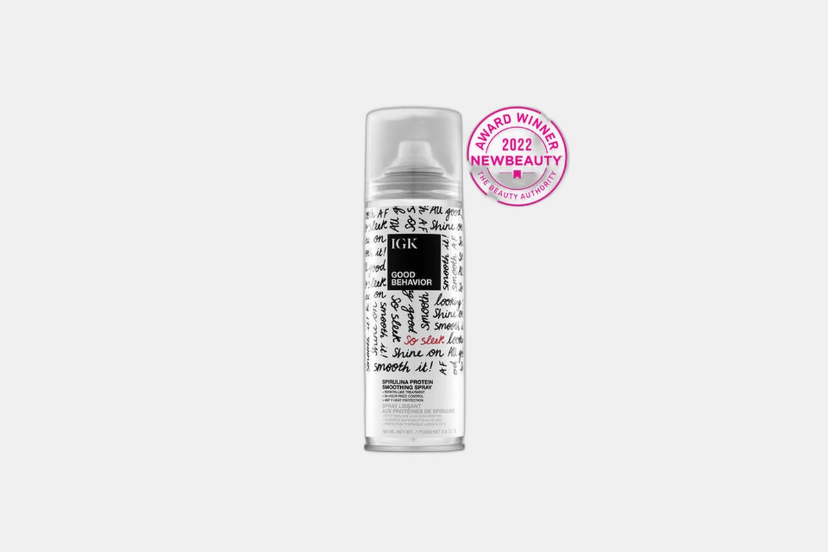 IGK Good Behavior Spirulina Protein Smoothing Spray