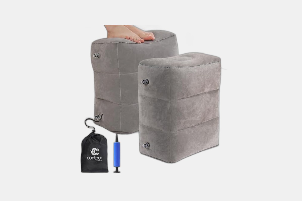 Inflatable Airplane Foot Rest