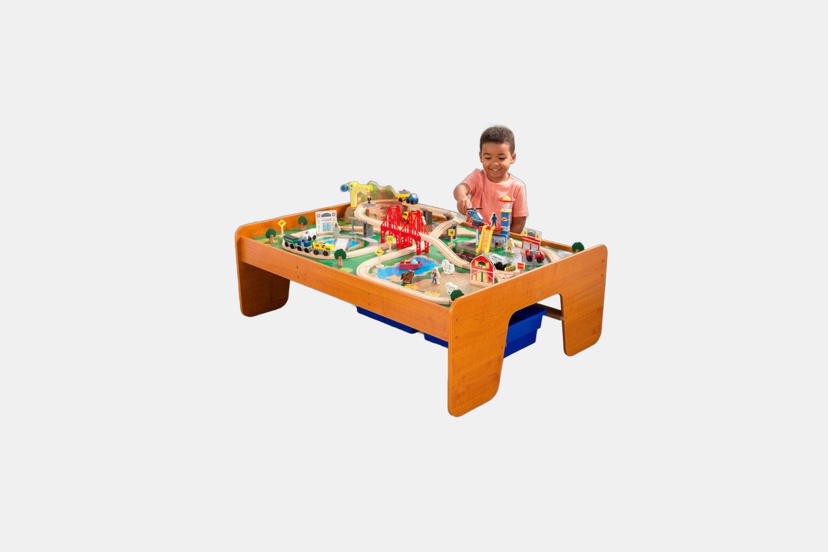 KidKraft Ride Around Train Set and Table