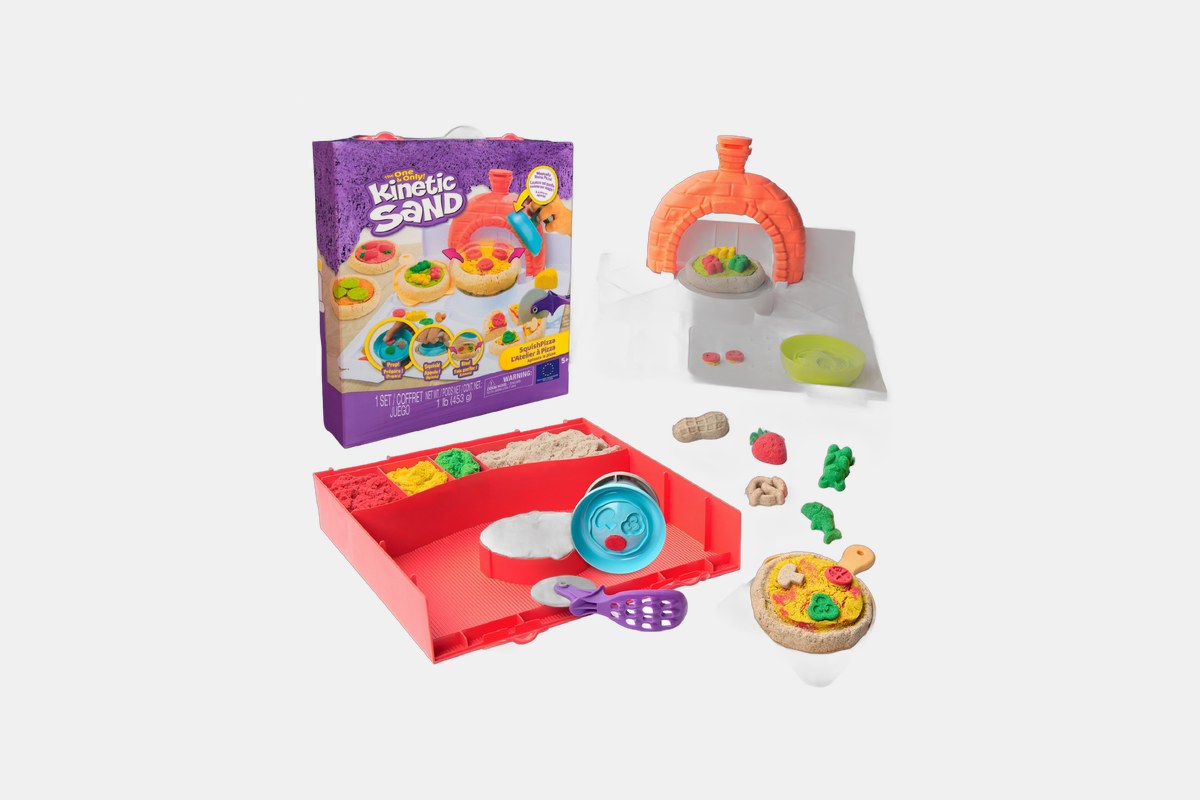 Kinetic Sand SquishPizza Activity Playset
