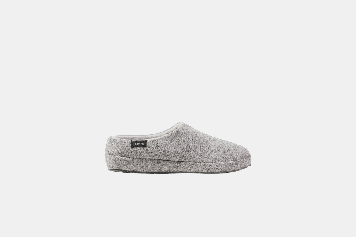L.L. Bean Sweater Fleece Slipper Scuff