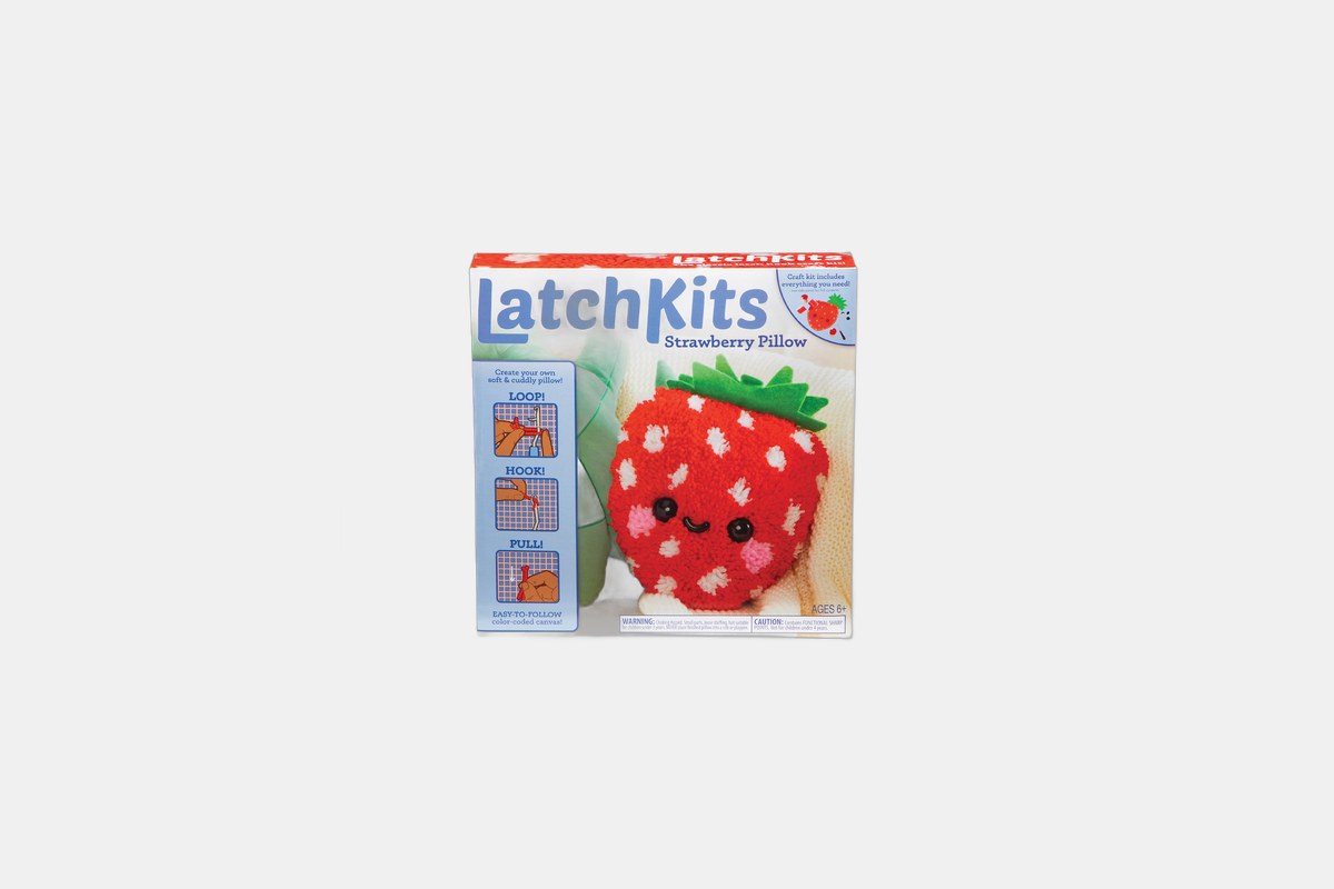 LatchKits Strawberry Pillow