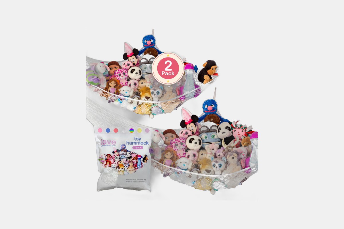 Lilly's Love Stuffed Animal Hammock Storage 2-Pack