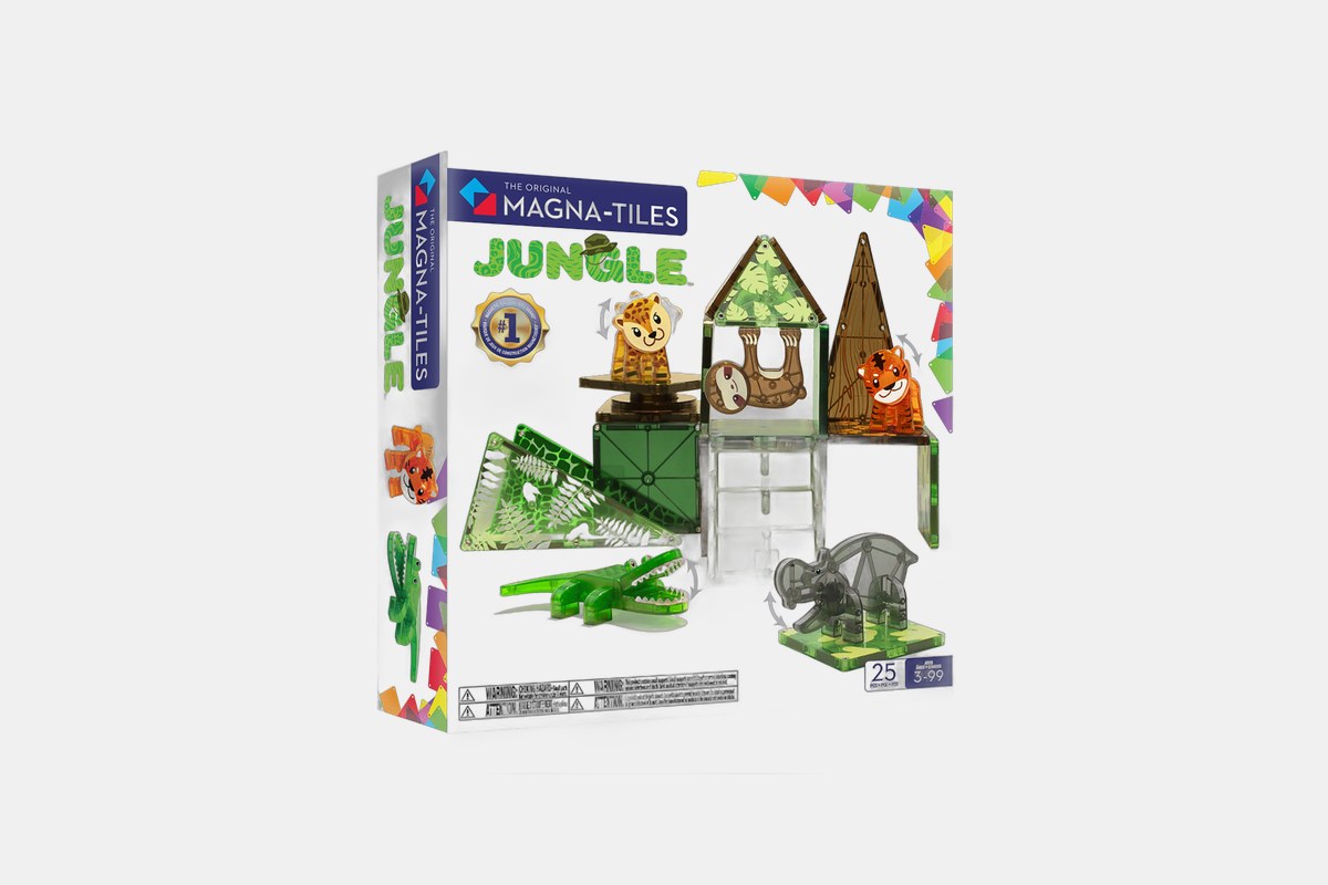 Magna-Tiles Jungle Animals 25-Piece Set