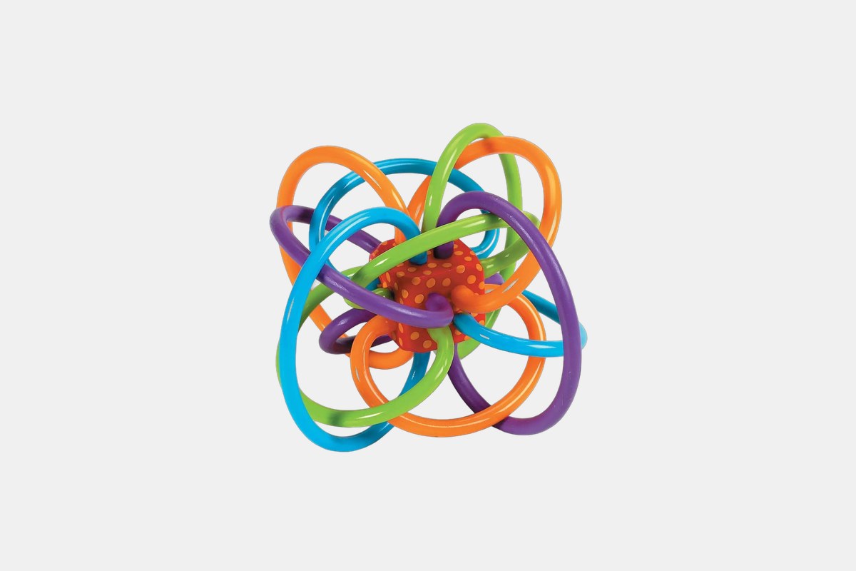 Manhattan Toy Winkel Rattle and Sensory Teether Toy