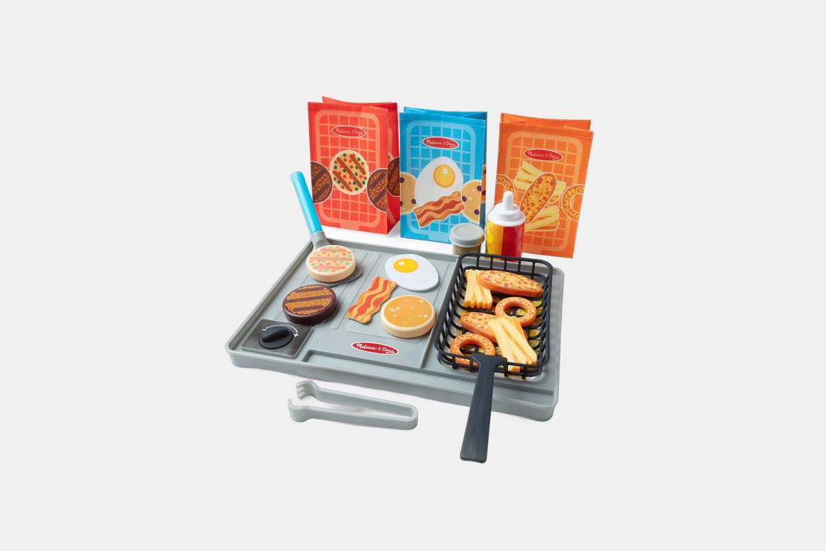 Melissa & Doug Flip & Fry Grill Play Set