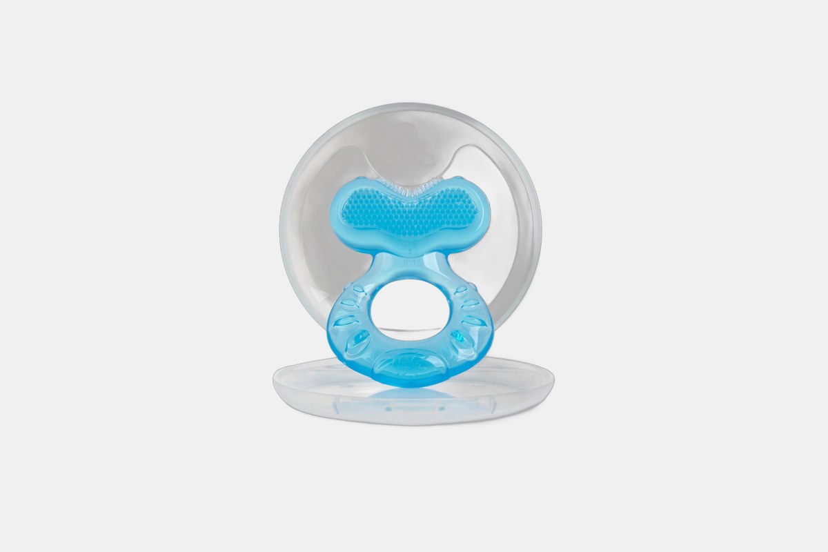 Nuby Silicone Teethe-eez Teether with Bristles