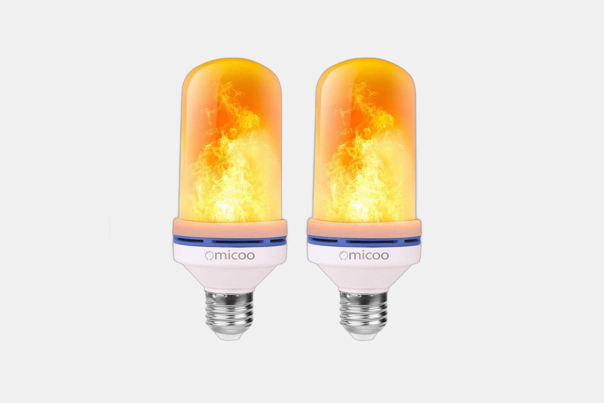 Omicoo LED Flame Effect Light Bulb