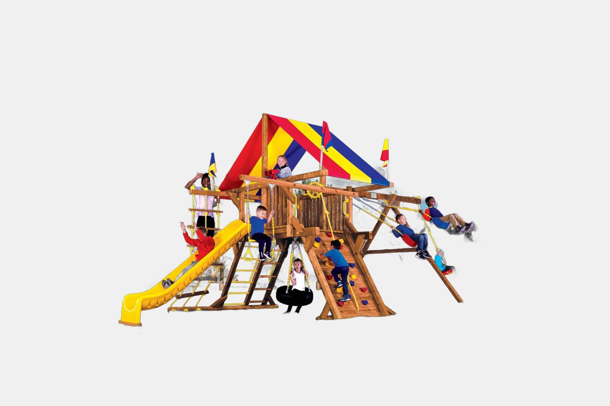 Rainbow Play Systems Castle Pkg II