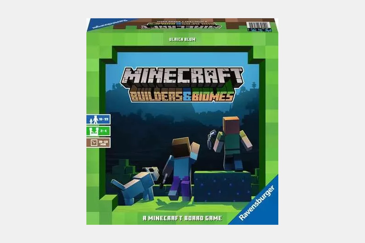 Ravensburger Minecraft Builders & Biomes Board Game