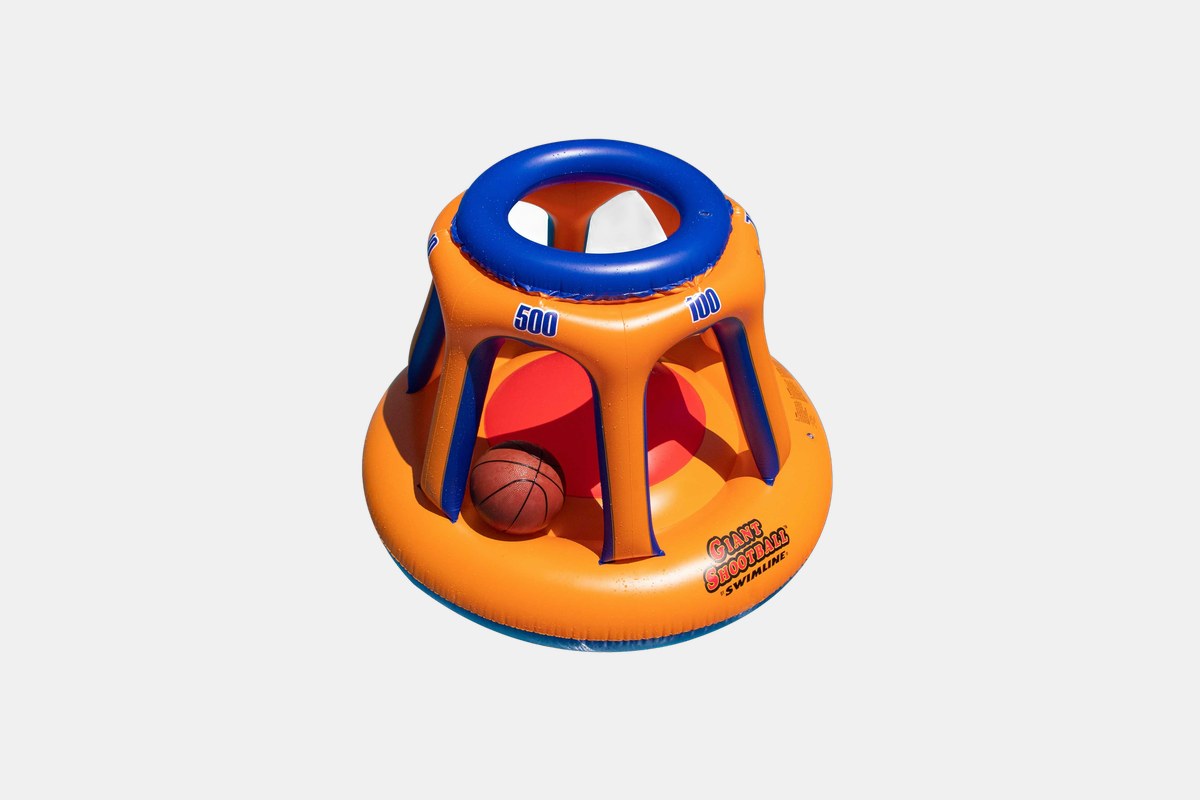 Swimline Giant Shootball Floating Pool Basketball