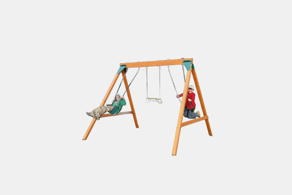 Swing-N-Slide Ranger Wooden Swing Set