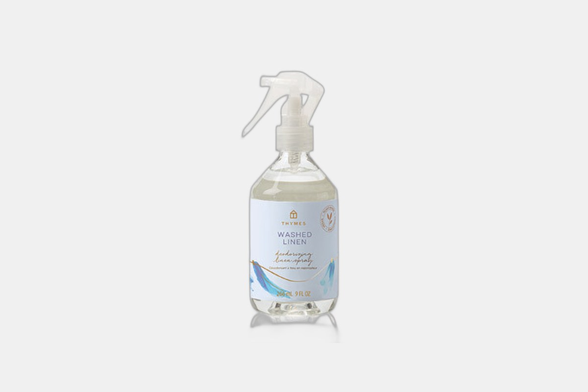 Thymes Washed Linen Deodorizing Linen Spray