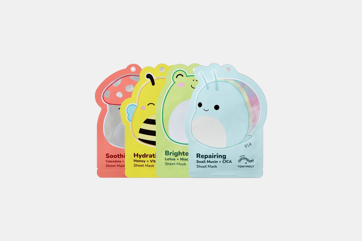 TONYMOLY x Squishmallows Spring Sheet Masks