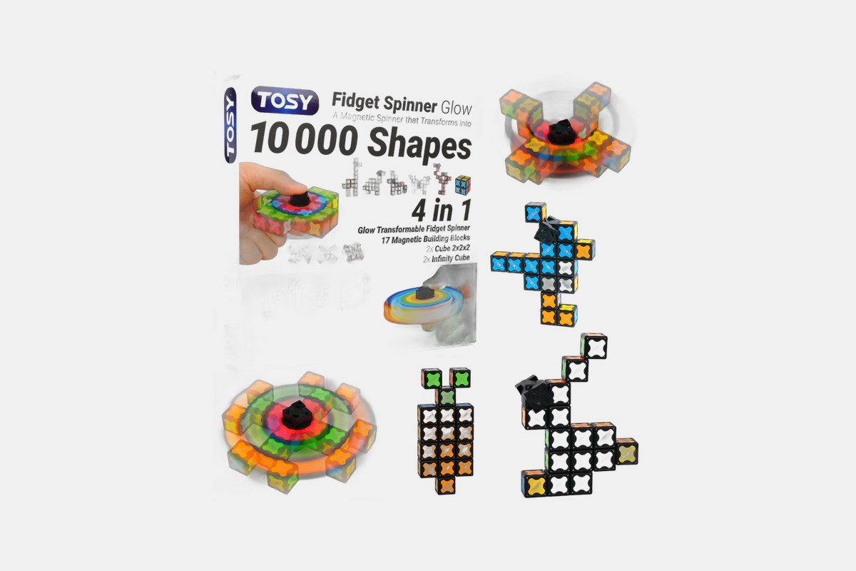 TOSY Magnet Fidget Spinner Glow