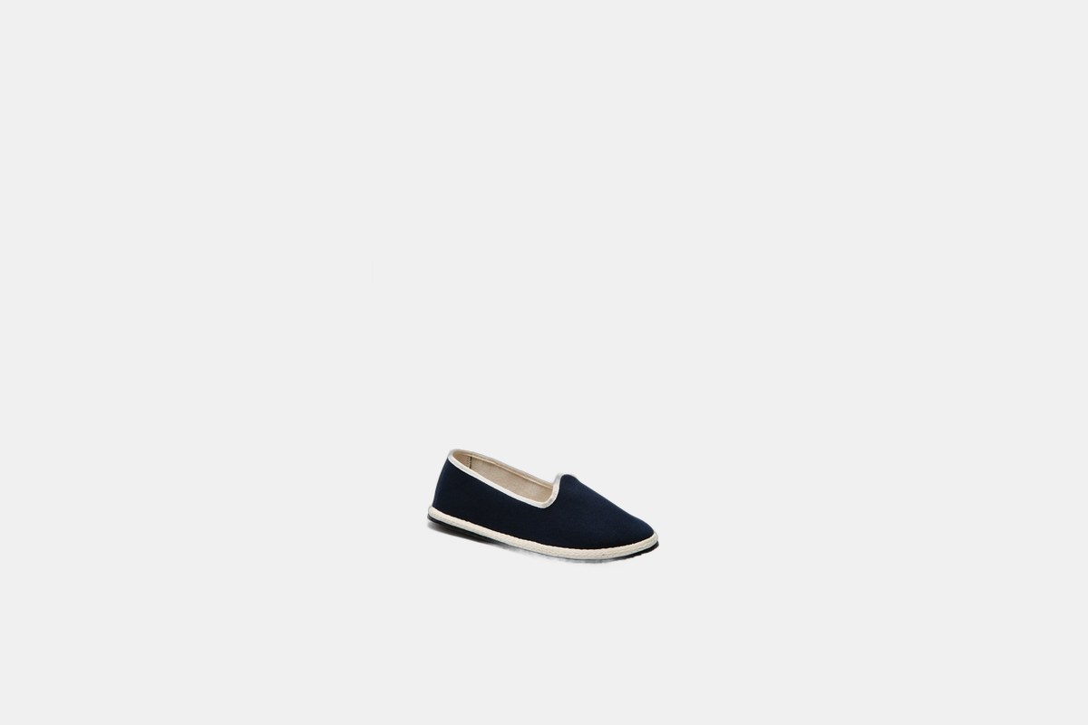 Vibi Venezia Cotton Easy Loafer Slippers