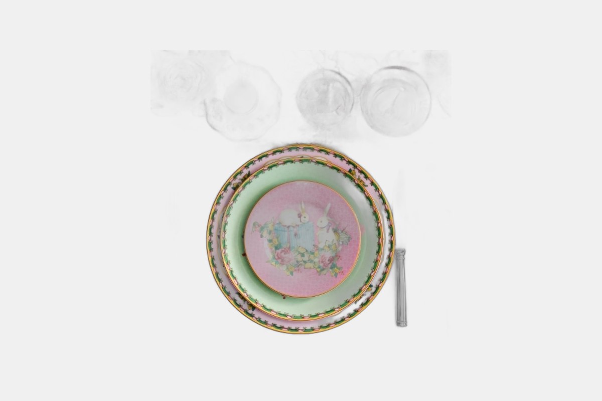 Williams Sonoma Famille Rose Mug